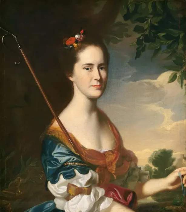 Framed Print : Elizabeth Gray Otis (Mrs. Samuel Alleyne Otis), c. 1764. Creator: John Singleton Copley Framed Print : Elizabeth Gray Otis (Mrs. Samuel Alleyne Otis), c. 1764. Creator: John Singleton Copley