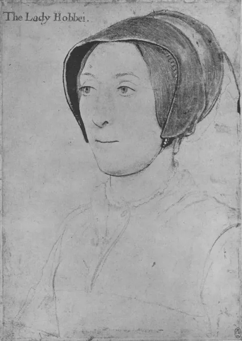 Framed Print : Elizabeth Hoby, c1532-1543 (1945). Artist: Hans Holbein the Younger Framed Print : Elizabeth Hoby, c1532-1543 (1945). Artist: Hans Holbein the Younger