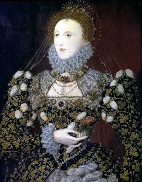 Framed Print : Elizabeth I, Queen of England and Ireland, 1575. Artist: Nicholas Hilliard Framed Print : Elizabeth I, Queen of England and Ireland, 1575. Artist: Nicholas Hilliard