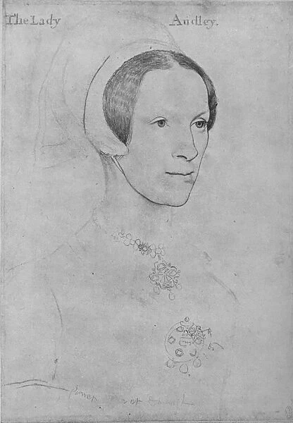 Elizabeth, Lady Audley, c1538 (1945). Artist: Hans Holbein the Younger