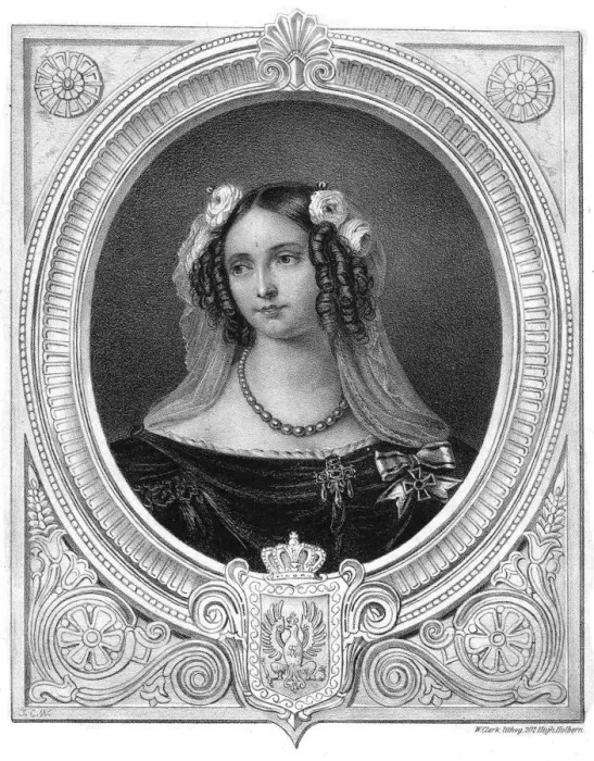 Framed Print : Elizabeth Louise, Queen of Prussia, 19th century. Artist: W Clerk Framed Print : Elizabeth Louise, Queen of Prussia, 19th century. Artist: W Clerk