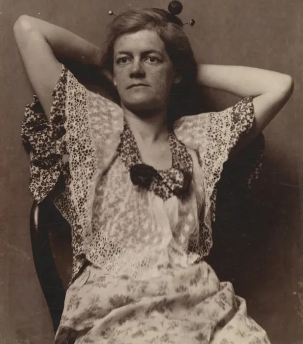 Framed Print : Elizabeth MacDowell Kenton, 1880s. 1880s. Creator: Thomas Eakins Framed Print : Elizabeth MacDowell Kenton, 1880s. 1880s. Creator: Thomas Eakins