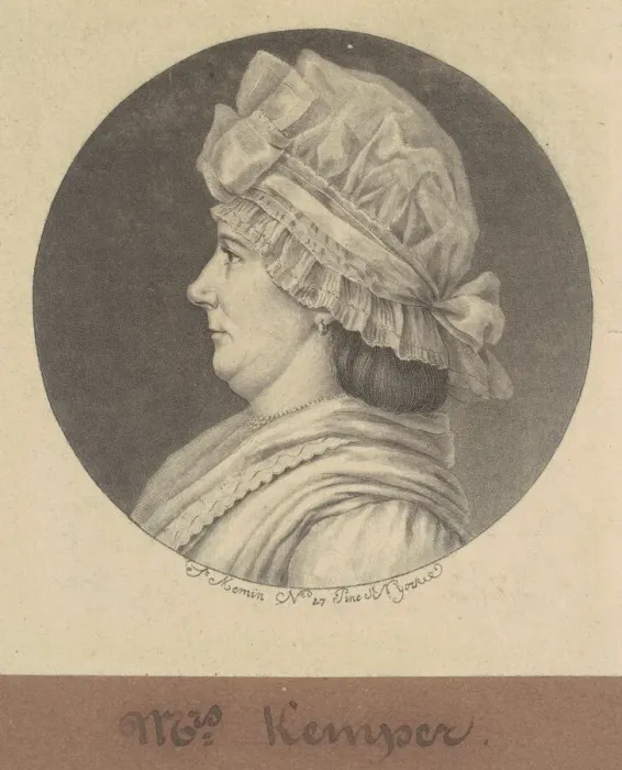 Framed Print : Elizabeth Marius Kemper, 1797. Creator: Charles Balthazar Julien Fé Framed Print : Elizabeth Marius Kemper, 1797. Creator: Charles Balthazar Julien Fé