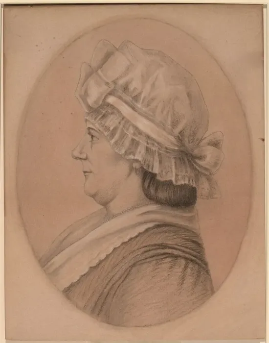 Framed Print : Elizabeth Marius Kemper, 19th century. Creator: Unknown Framed Print : Elizabeth Marius Kemper, 19th century. Creator: Unknown