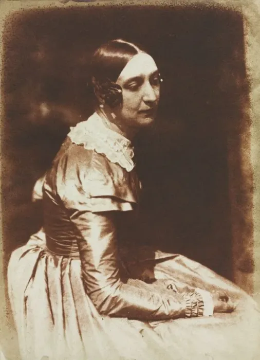 Framed Print : Elizabeth Rigby, later Lady Eastlake (1809-1893), c. 1844-1845. Creator: David Octavius Hill Framed Print : Elizabeth Rigby, later Lady Eastlake (1809-1893), c. 1844-1845. Creator: David Octavius Hill