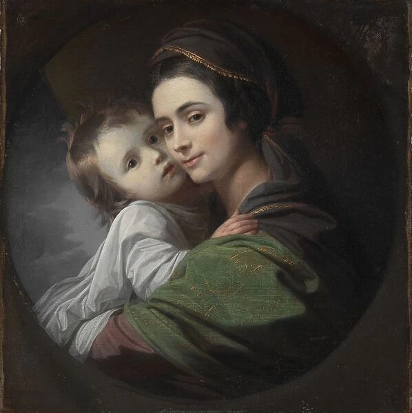 Elizabeth Shewell West and Her Son, Raphael, c. 1770. Creator: Benjamin West (American, 1738-1820)