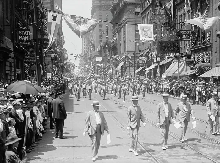 Framed Print : Elk Parade In Baltimore, 1916. Creator: Harris & Ewing. Elk Parade In Baltimore, 1916. Creator: Harris & Ewing Framed Print : Elk Parade In Baltimore, 1916. Creator: Harris & Ewing. Elk Parade In Baltimore, 1916. Creator: Harris & Ewing