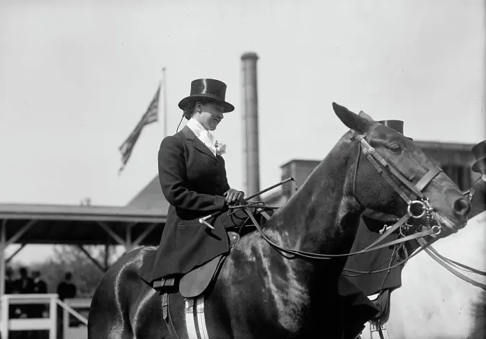 Framed Print : Elkins, Katharine; Mrs. William F. Hitt - Horse Show, 1912. Creator: Harris & Ewing. Elkins, Katharine; Mrs. William F. Hitt - Horse Show, 1912. Creator: Harris & Ewing Framed Print : Elkins, Katharine; Mrs. William F. Hitt - Horse Show, 1912. Creator: Harris & Ewing. Elkins, Katharine; Mrs. William F. Hitt - Horse Show, 1912. Creator: Harris & Ewing