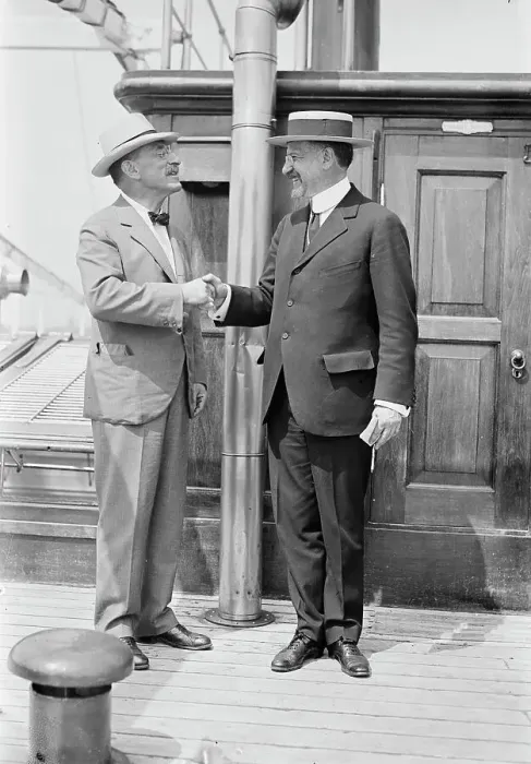 Framed Print : Elkus and Morgenthau, 1916. Creator: Bain News Service