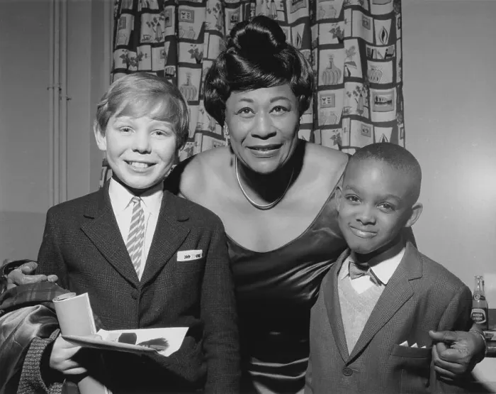 Framed Print : Ella Fitzgerald, Brixton Astoria, London, 1962. Creator: Brian Foskett Framed Print : Ella Fitzgerald, Brixton Astoria, London, 1962. Creator: Brian Foskett
