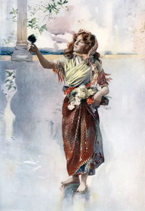 Framed Print : Ellaline Terriss in Bluebell in Fairyland, c1902. Artist: Ellis & Walery Framed Print : Ellaline Terriss in Bluebell in Fairyland, c1902. Artist: Ellis & Walery