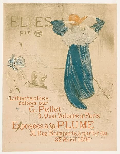Elles: Frontispiece, 1896. Creator: Henri de Toulouse-Lautrec (French, 1864-1901)