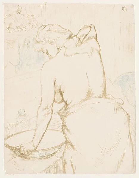 Elles: The Toilet, 1896. Creator: Henri de Toulouse-Lautrec (French, 1864-1901)