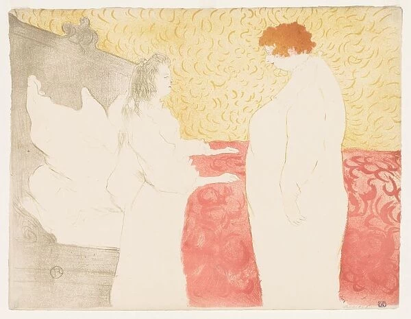 Elles: Woman in Bed, 1896. Creator: Henri de Toulouse-Lautrec (French, 1864-1901)