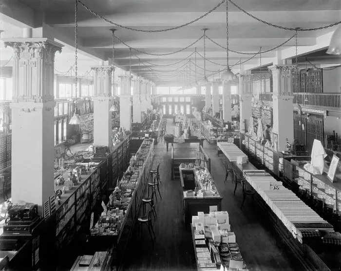 Framed Print : Elliott, Taylor, Woolfenden, first floor, Detroit, Mich. between 1905 and 1915. Creator: Unknown Framed Print : Elliott, Taylor, Woolfenden, first floor, Detroit, Mich. between 1905 and 1915. Creator: Unknown