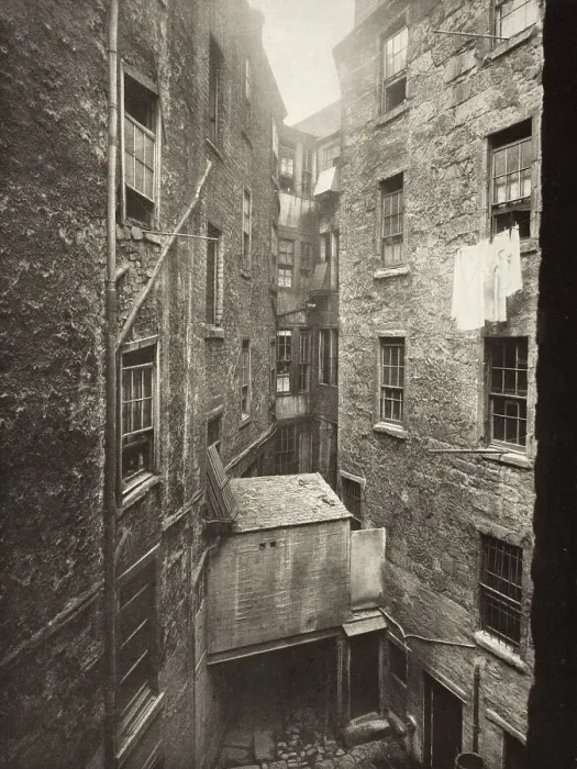 Framed Print : Elphinstone Tower, Main Street, Gorbals (#38), Printed 1900. Creator: Thomas Annan Framed Print : Elphinstone Tower, Main Street, Gorbals (#38), Printed 1900. Creator: Thomas Annan