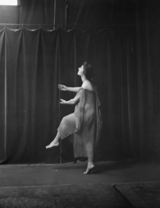 Framed Print : Elsie Dufour dancer, between 1918 and 1920. Creator: Arnold Genthe Framed Print : Elsie Dufour dancer, between 1918 and 1920. Creator: Arnold Genthe