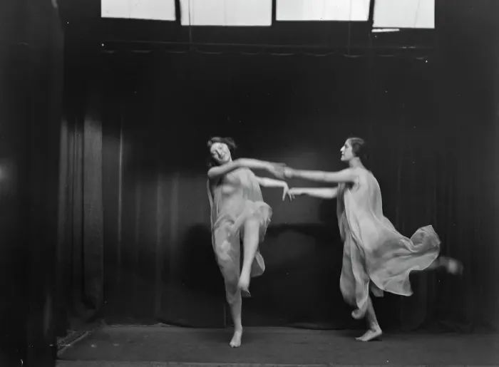 Framed Print : Elsie Dufour dancers, between 1918 and 1920. Creator: Arnold Genthe Framed Print : Elsie Dufour dancers, between 1918 and 1920. Creator: Arnold Genthe