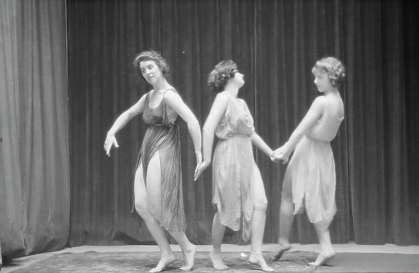 Elsie Dufour dancers, between 1918 and 1920? Creator: Arnold Genthe