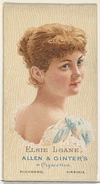 Elsie Loane, from Worlds Beauties, Series 2 (N27) for Allen & Ginter Cigarettes