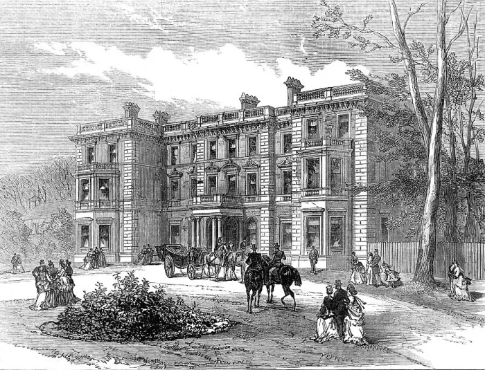 Framed Print : Elveden Hall, Suffolk, 1872. Creator: Unknown Framed Print : Elveden Hall, Suffolk, 1872. Creator: Unknown