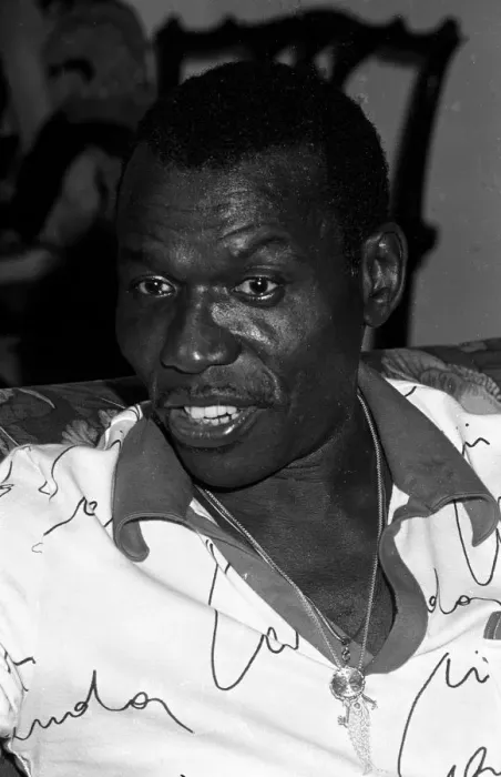 Framed Print : Elvin Jones, London, 1977. Artist: Brian O Connor Framed Print : Elvin Jones, London, 1977. Artist: Brian O Connor