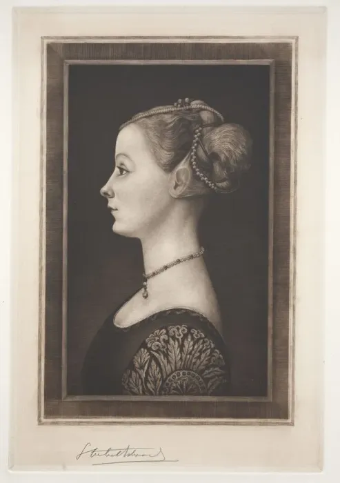 Framed Print : Elvira, 19th-20th century. Creator: Samuel Arlent-Edwards (American, 1862-1938) Framed Print : Elvira, 19th-20th century. Creator: Samuel Arlent-Edwards (American, 1862-1938)