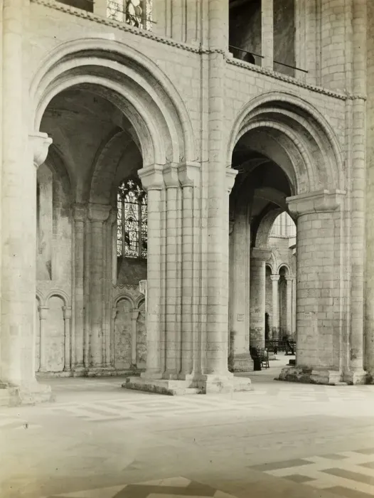 Framed Print : Ely Cathedral: Nave Arches, 1891. Creator: Frederick Henry Evans Framed Print : Ely Cathedral: Nave Arches, 1891. Creator: Frederick Henry Evans