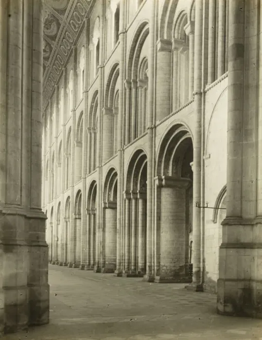 Framed Print : Ely Cathedral: Nave from under West Tower, c. 1891. Creator: Frederick Henry Evans Framed Print : Ely Cathedral: Nave from under West Tower, c. 1891. Creator: Frederick Henry Evans