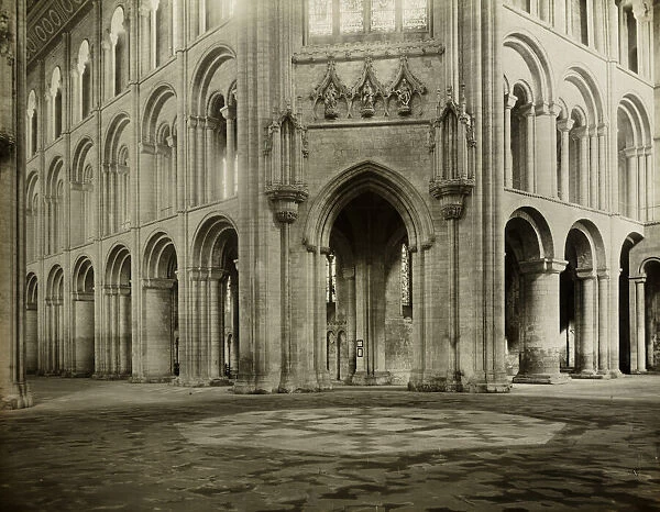 Ely Cathedral: Octagon into Nave and North Transept, c. 1891