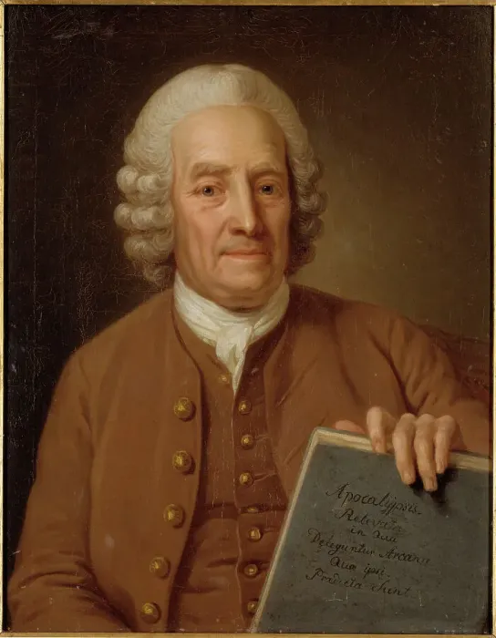 Framed Print : Emanuel Swedenborg, 1688-1772, civil servant, mid-late 18th century. Creator: Per Krafft the Elder Framed Print : Emanuel Swedenborg, 1688-1772, civil servant, mid-late 18th century. Creator: Per Krafft the Elder