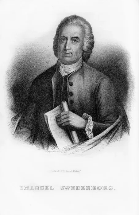 Framed Print : Emanuel Swedenborg, Swedish scientist, philosopher and mystic, (1854) Framed Print : Emanuel Swedenborg, Swedish scientist, philosopher and mystic, (1854)