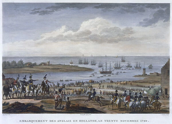 The Embarkation of the English in Holland, 30 November 1799