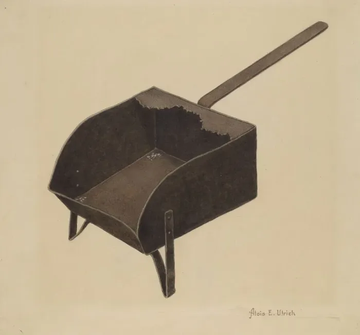 Framed Print : Ember Carrier, 1935 / 1942. Creator: Alois E. Ulrich Framed Print : Ember Carrier, 1935 / 1942. Creator: Alois E. Ulrich