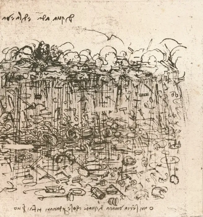 Framed Print : Emblematic representation, c1472-c1519 (1883). Artist: Leonardo da Vinci Framed Print : Emblematic representation, c1472-c1519 (1883). Artist: Leonardo da Vinci