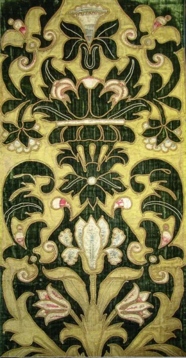 Framed Print : Embroidered Tapestry, 17th century. Artist: West European Applied Art Framed Print : Embroidered Tapestry, 17th century. Artist: West European Applied Art