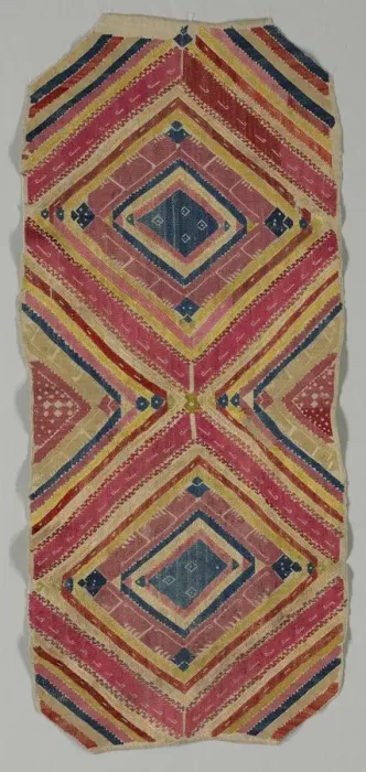 Framed Print : Embroidery, 1600s-1700s. Creator: Unknown Framed Print : Embroidery, 1600s-1700s. Creator: Unknown
