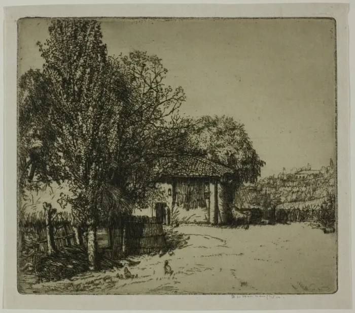 Framed Print : Emelia, Italy, 1904. Creator: Donald Shaw MacLaughlan Framed Print : Emelia, Italy, 1904. Creator: Donald Shaw MacLaughlan