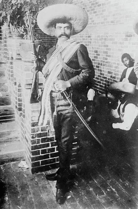 Framed Print : Emelio Zapata, 1911. Creator: Bain News Service Framed Print : Emelio Zapata, 1911. Creator: Bain News Service