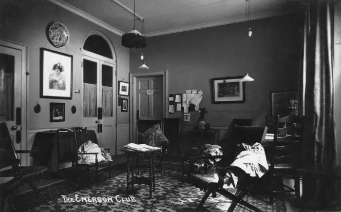Framed Print : The Emerson Club, 20th Century Framed Print : The Emerson Club, 20th Century