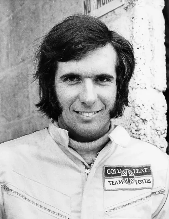 Framed Print : Emerson Fittipaldi, c1970-c1971 Framed Print : Emerson Fittipaldi, c1970-c1971