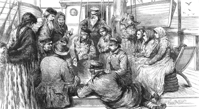 Framed Print : The Emigration of the Russian Jews - Sketches on board the Guion Liner Wisconsin, 1891. Creator: Unknown. The Emigration of the Russian Jews - Sketches on board the Guion Liner Wisconsin, 1891. Creator: Unknown Framed Print : The Emigration of the Russian Jews - Sketches on board the Guion Liner Wisconsin, 1891. Creator: Unknown. The Emigration of the Russian Jews - Sketches on board the Guion Liner Wisconsin, 1891. Creator: Unknown