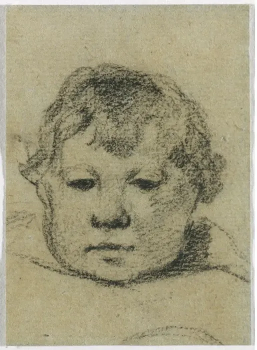 Framed Print : Emil Gauguin as a Child, c. 1875-1876. Creator: Paul Gauguin (French, 1848-1903) Framed Print : Emil Gauguin as a Child, c. 1875-1876. Creator: Paul Gauguin (French, 1848-1903)