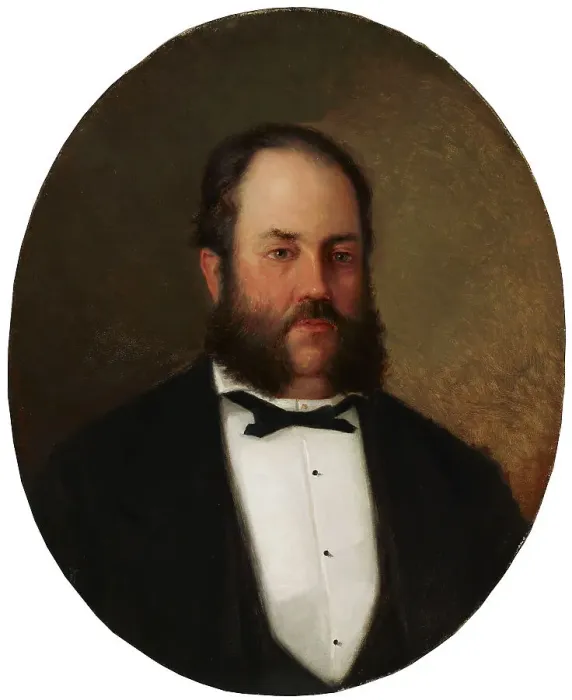 Framed Print : Emil Kjöllerfeldt, 1874-1879. Creator: Alma Engblom Framed Print : Emil Kjöllerfeldt, 1874-1879. Creator: Alma Engblom