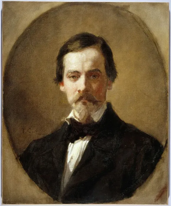 Framed Print : Emile César Victor Perrin, c1840. Creator: Thomas Couture Framed Print : Emile César Victor Perrin, c1840. Creator: Thomas Couture