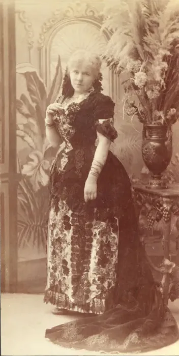 Framed Print : Emilia Karlovna Pavlovskaya (1854-1935), nee Bergman as Tatiana in opera Eugene Onegin by P Framed Print : Emilia Karlovna Pavlovskaya (1854-1935), nee Bergman as Tatiana in opera Eugene Onegin by P