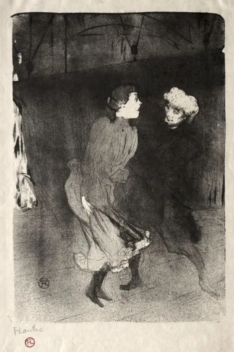 Framed Print : Emilienne dAlecon and Mariquita of the Follies-Bergere, 1893 Framed Print : Emilienne dAlecon and Mariquita of the Follies-Bergere, 1893