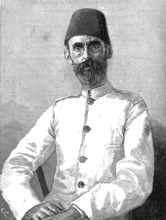 Framed Print : Emin Pasha taken on his arrival at Zanzibar, 1890. Creator: Unknown Framed Print : Emin Pasha taken on his arrival at Zanzibar, 1890. Creator: Unknown