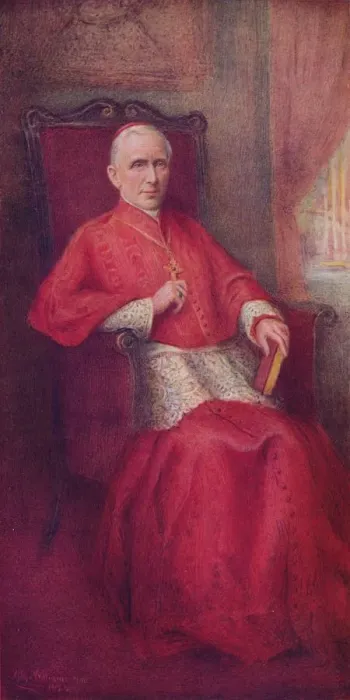 Framed Print : His Eminence Cardinal Gibbons, late 19th century, (1912). Artist: Alyn Williams Framed Print : His Eminence Cardinal Gibbons, late 19th century, (1912). Artist: Alyn Williams