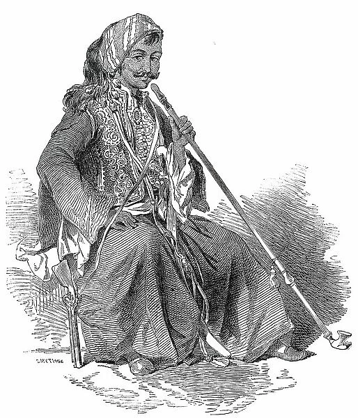 Emir Khanjar, the Prince of Baalbeck, Leader of the Insurrection of Damascus, 1850. Creator: Unknown
